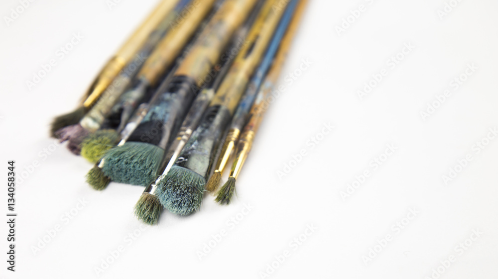Fototapeta premium Oil painting brushes