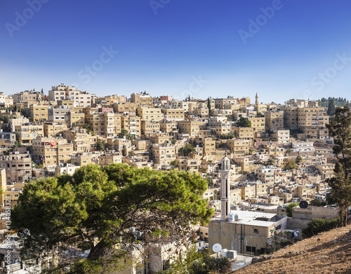 View of Amman, capital of Jordan