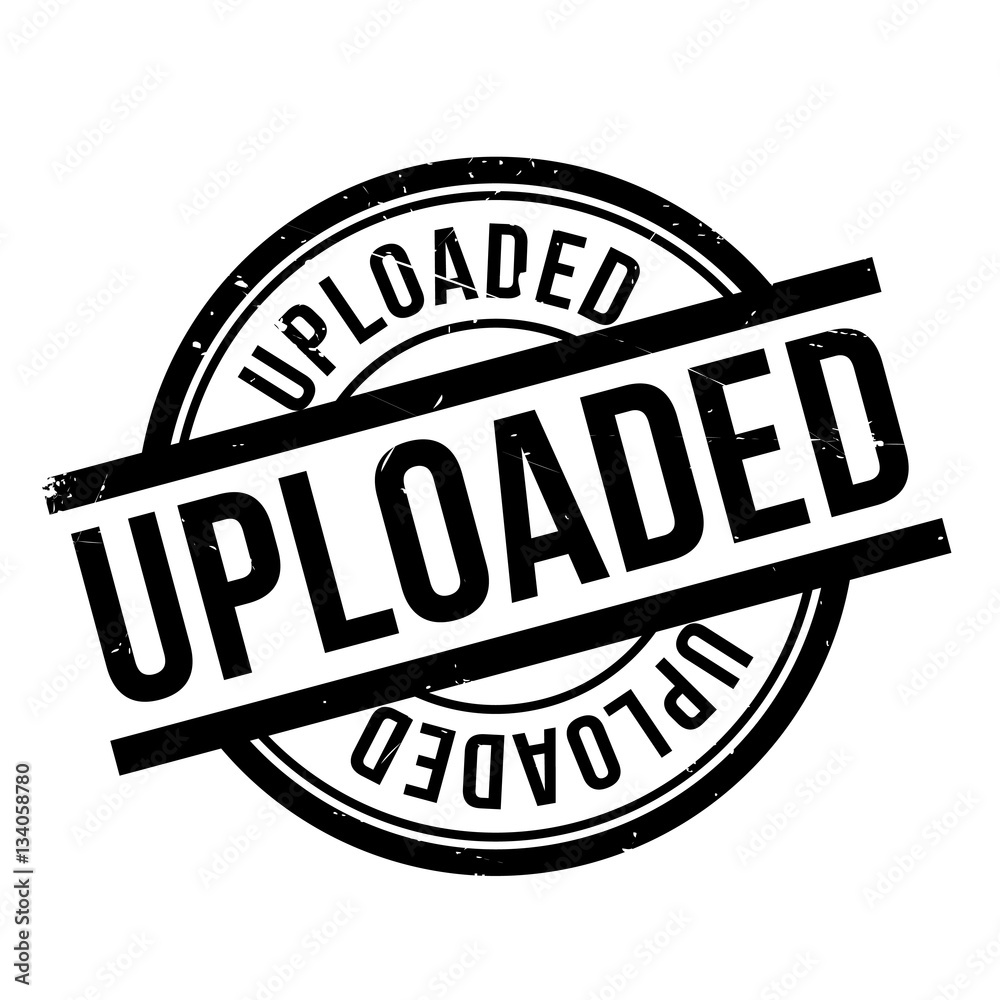 Obraz premium Uploaded rubber stamp. Grunge design with dust scratches. Effects can be easily removed for a clean, crisp look. Color is easily changed.