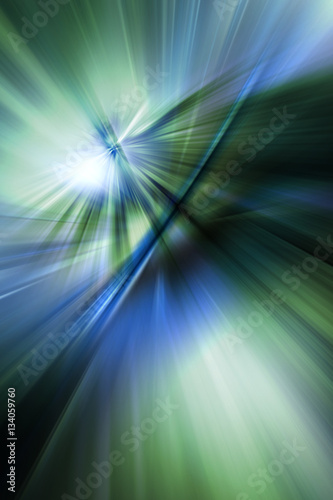 Abstract background in blue and green colors.