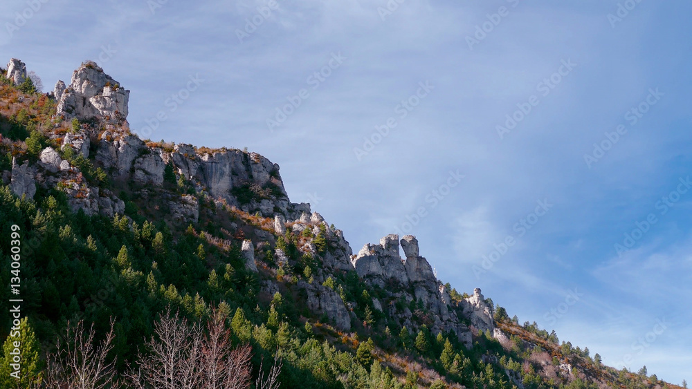 Naklejka premium Causse,Languedoc