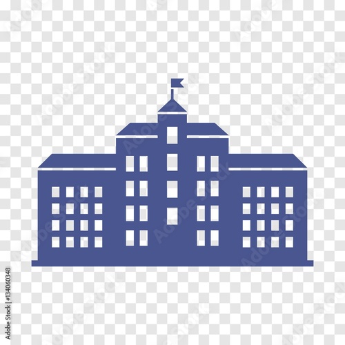 high public building icon