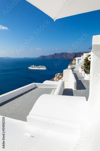 Santorini, Grecja, Oia - Luksusowe Hotele i apartamenty z widokiem na morze