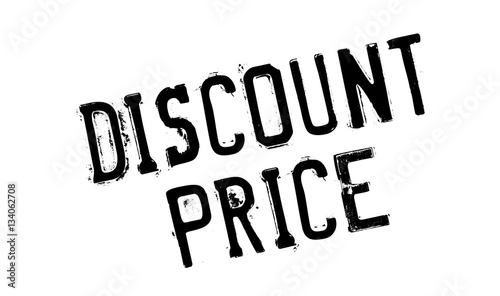 Discount Price rubber stamp. Grunge design with dust scratches. Effects can be easily removed for a clean, crisp look. Color is easily changed.