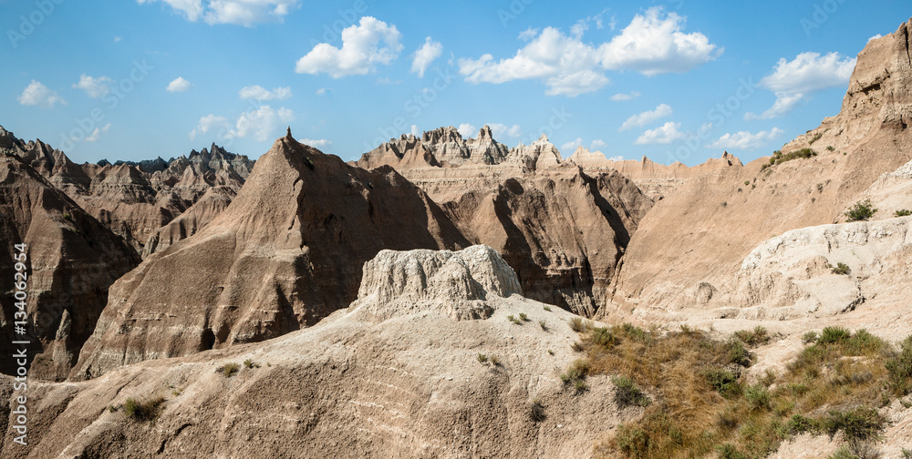 Fototapeta premium Badlands Nat'l Park White River Valley Overlook, SD