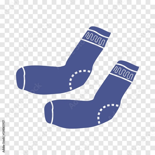 socks icon vector
