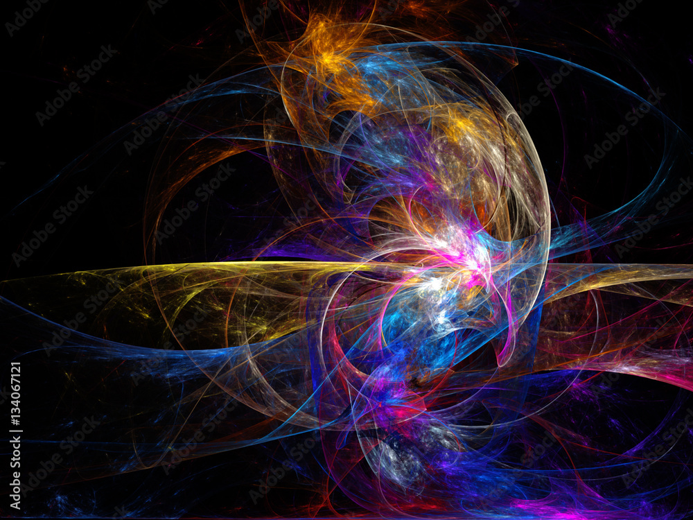 Abstract fractal background Abstract fractal background