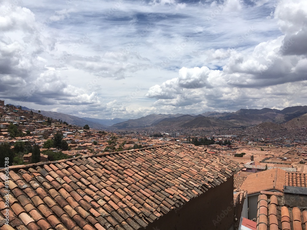 Cityscape Cuzco Peru