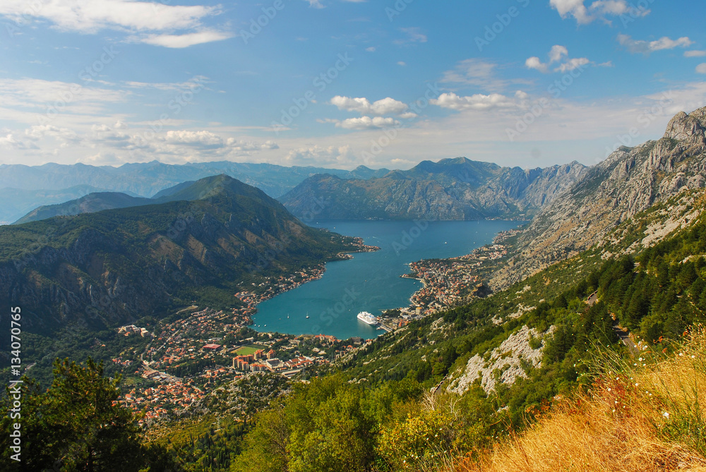 Montenegro Postcard, Kotor Bay