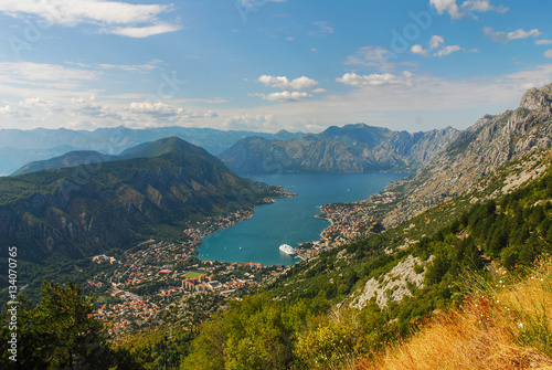 Montenegro Postcard, Kotor Bay