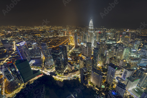 Kuala Lumpur Cityscape at Night