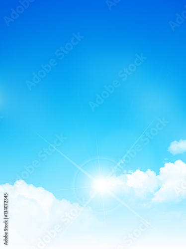 空　自然　風景　背景