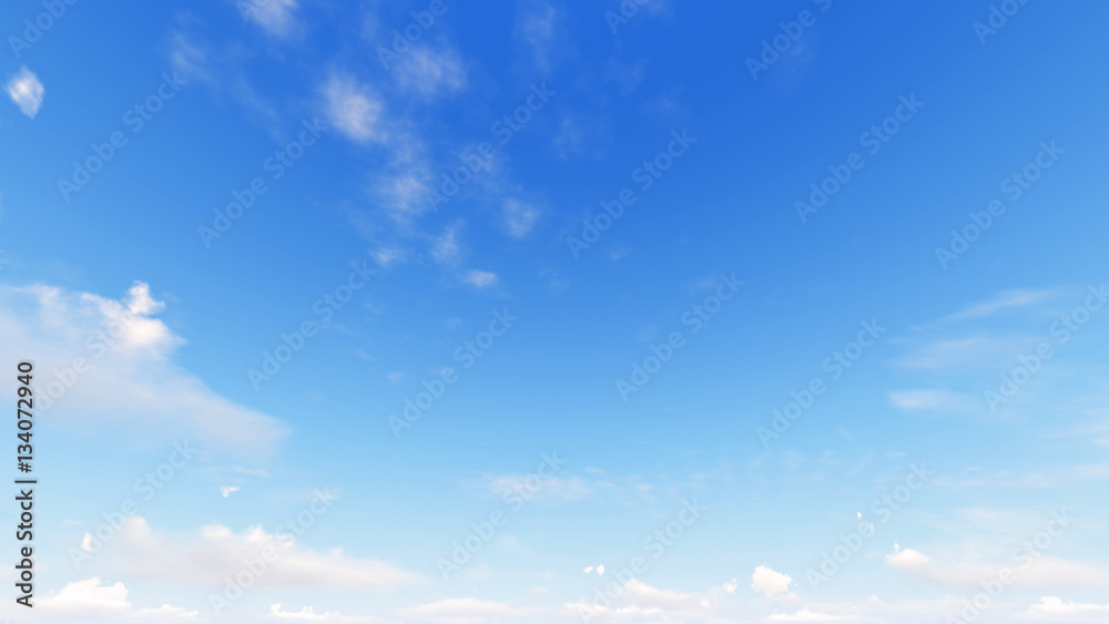 Fototapeta premium Cloudy blue sky abstract background, blue sky background with ti