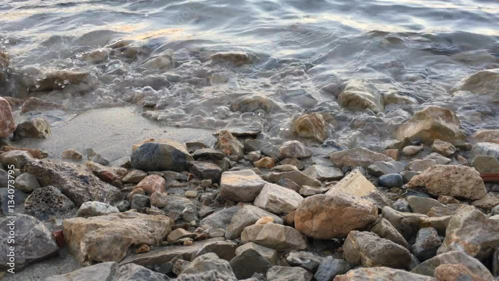 stones in water