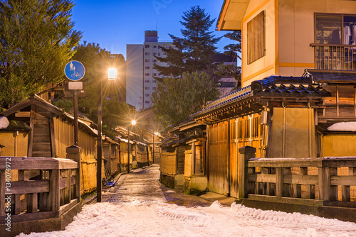 Samurai District of Kanazawa, Japan photo