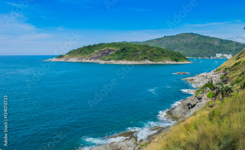 view of seascapes prothep cape viewpoint at phuket, thailand  © BUDDEE