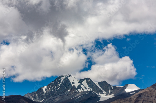 himalaya mountain in ladakh with sky background © pornpoj
