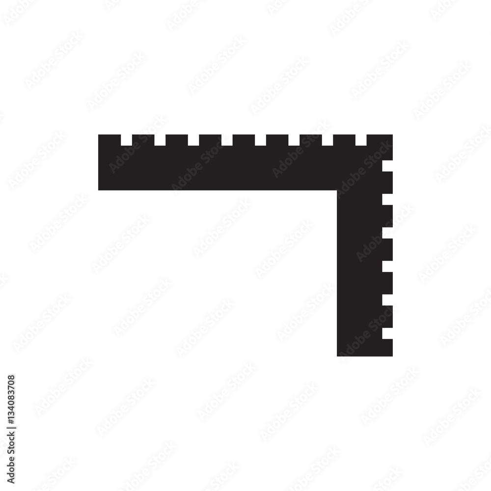 ruler icon illustration ruler icon illustration