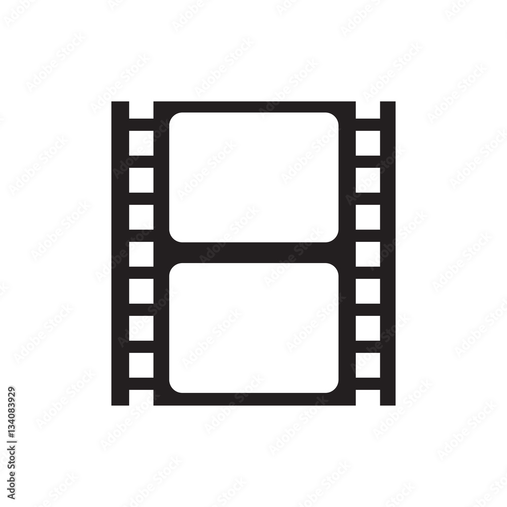 movie tape icon illustration