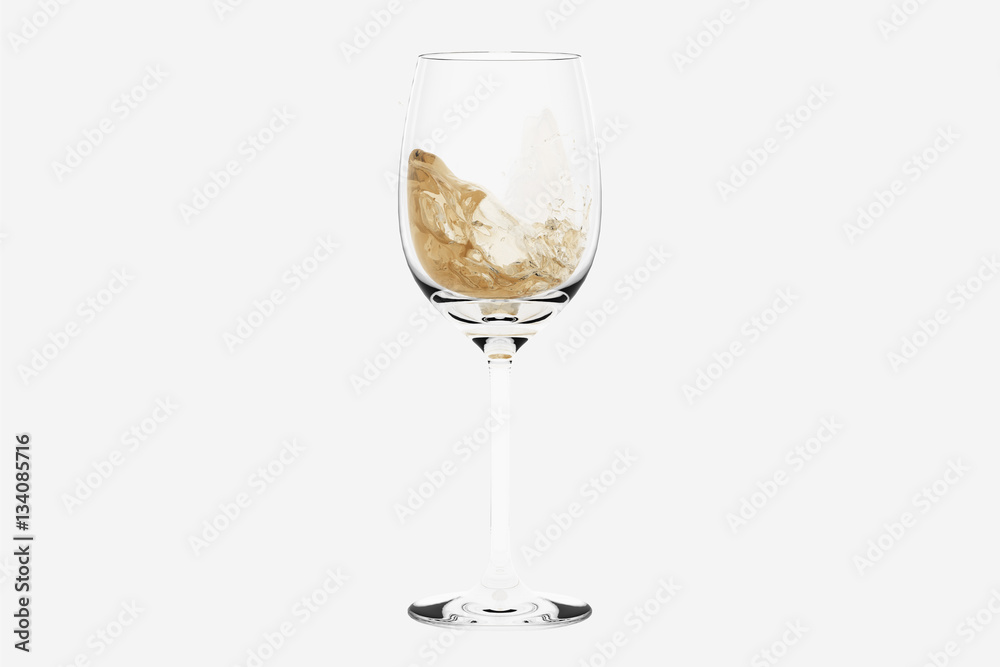 Pouring White Wine drop Pouring White Wine drop