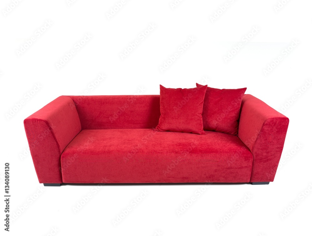 Fototapeta premium Sofa isolated on white