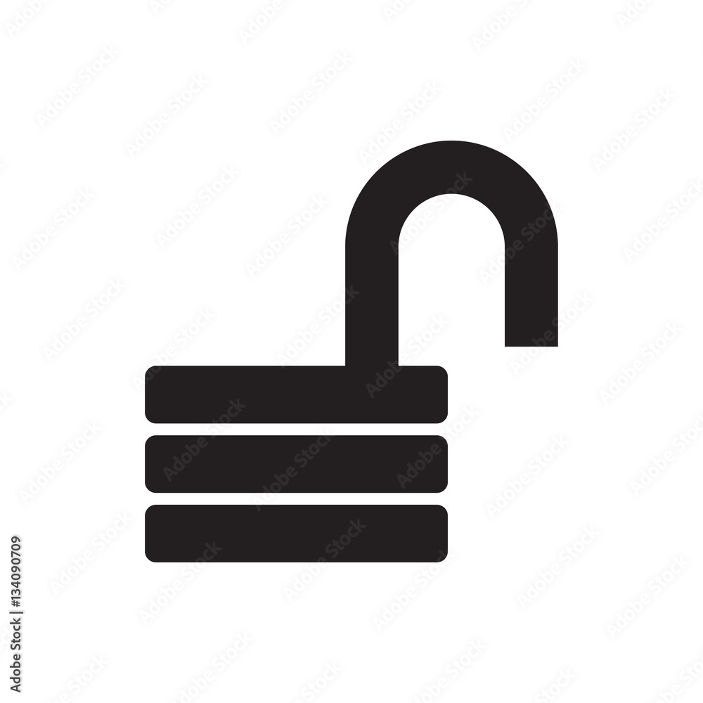 opened lock icon illustration opened lock icon illustration
