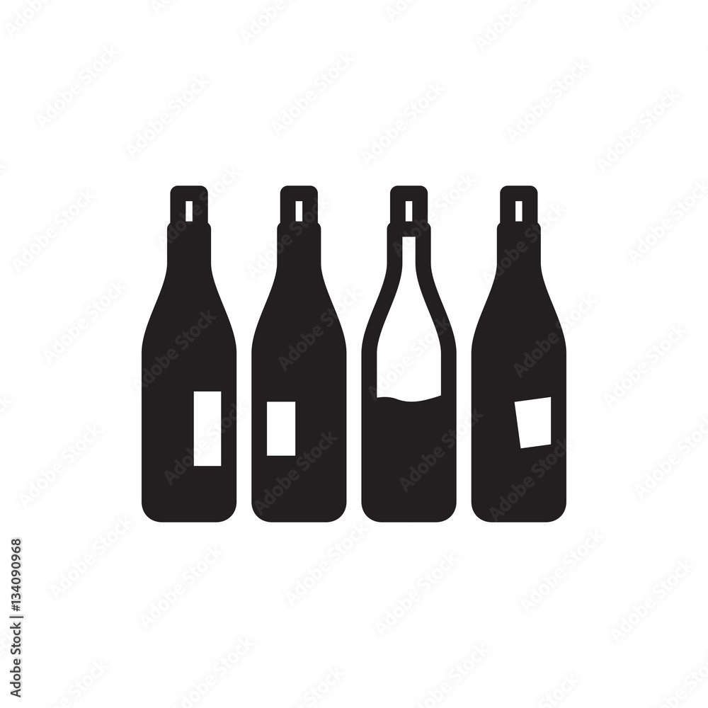 bottle icon illustration bottle icon illustration