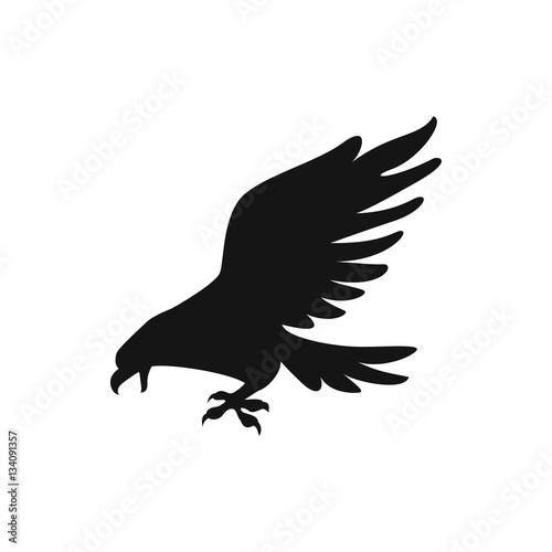eagle icon illustration