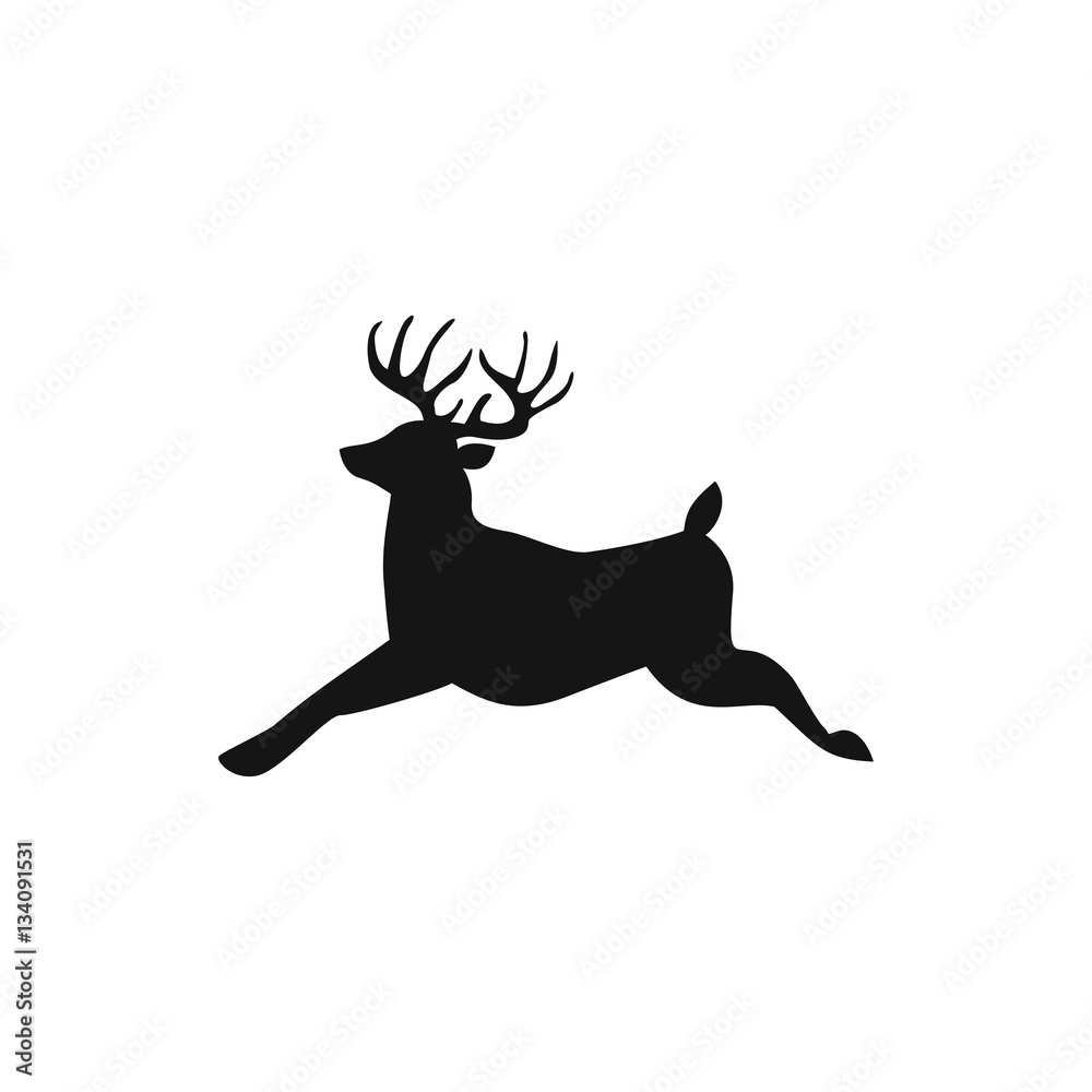 Obraz premium deer icon illustration