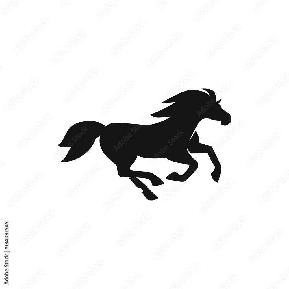 horse icon illustration horse icon illustration