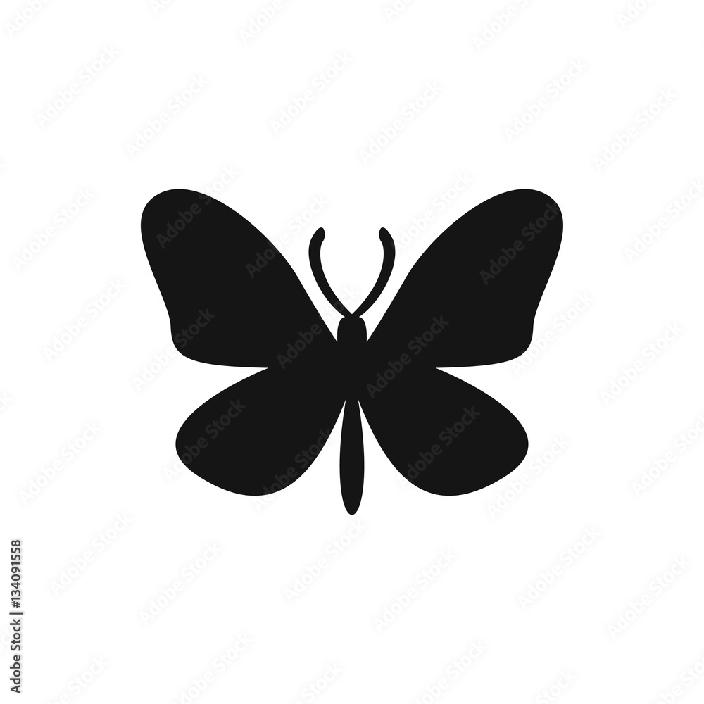 butterfly icon illustration