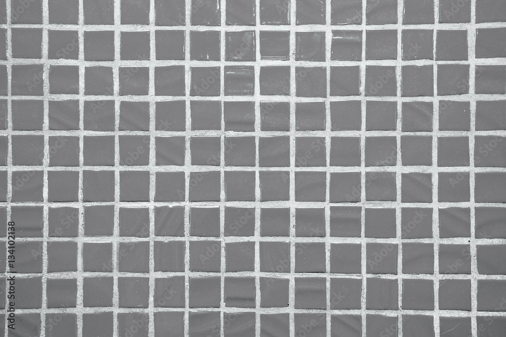Texture of fine little ceramic tiles background