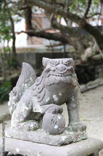 鵜戸神宮 稲荷神社　吽像