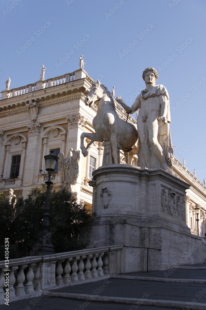 Place du Capitole à Rome, Italie