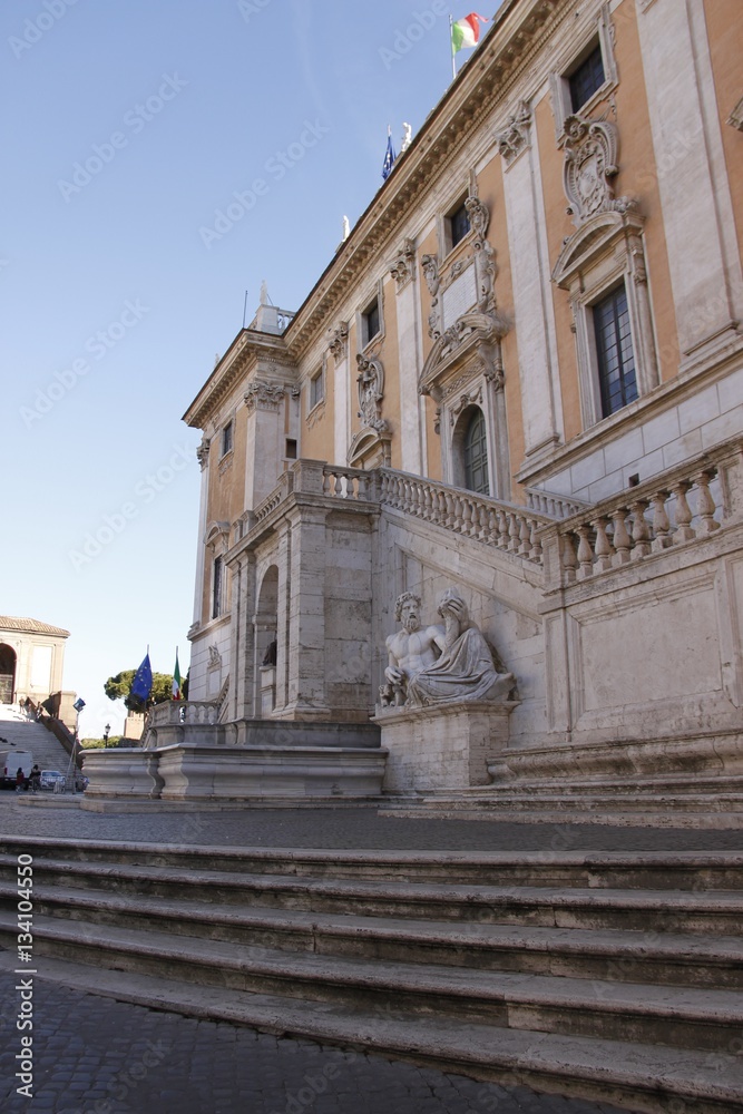 Place du Capitole à Rome, Italie	