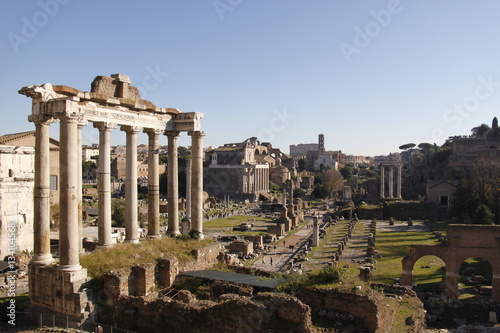 Forum antique romain à Rome, Italie