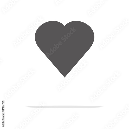Valentine day heart icon © trancekot