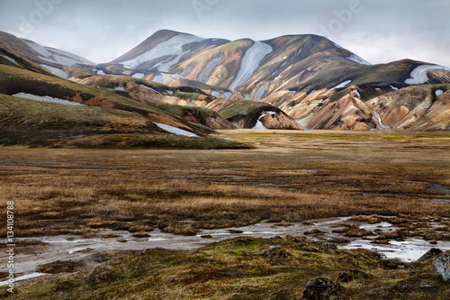 The rhyolite mountains of Landmannalaugar, Iceland
