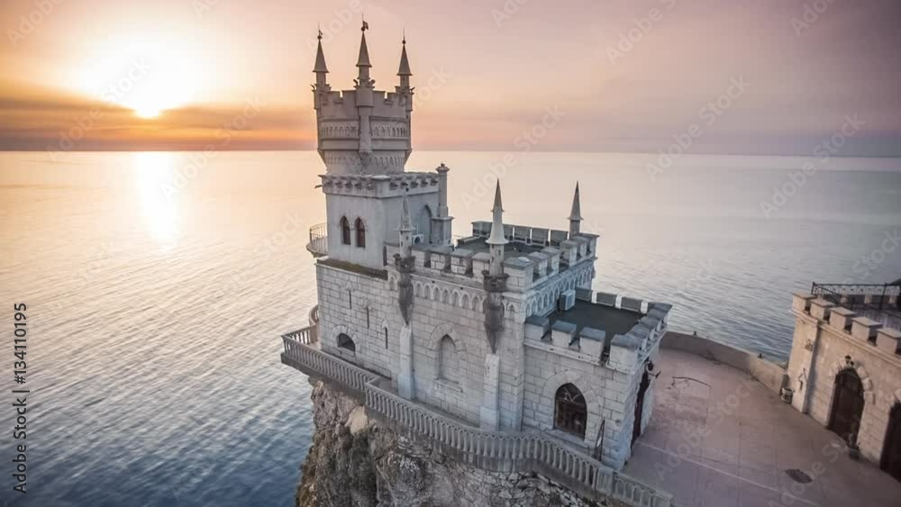 Castle Swallows Nest In Yalta In The Crimea