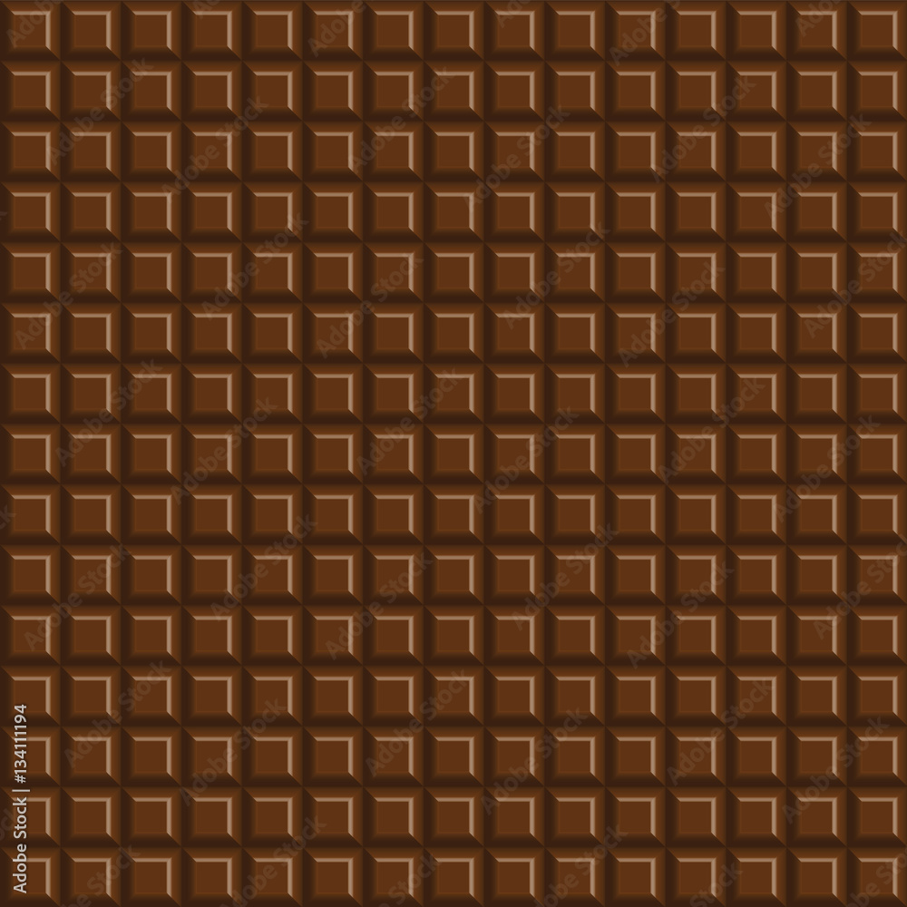 Texture of milk chocolate bar. Seamless pattern. Wrapping paper design. Background. Sweet vector illustration. Texture of milk chocolate bar. Seamless pattern. Wrapping paper design. Background. Sweet vector illustration.