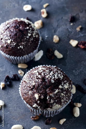 homemade chokolate capcakes