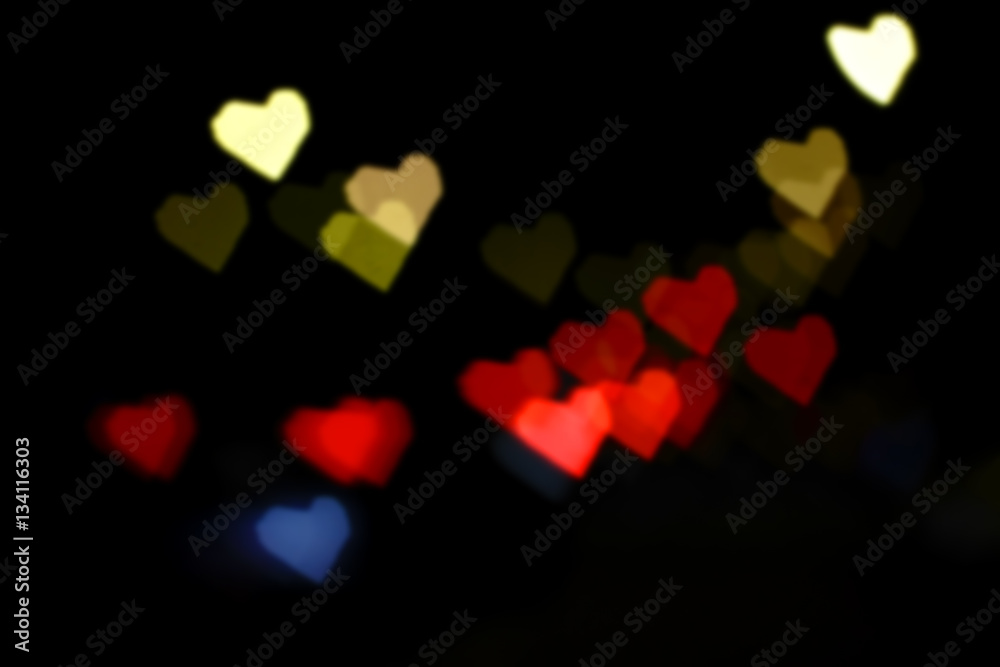 Background of lights for valentines day. Background of lights for valentines day.