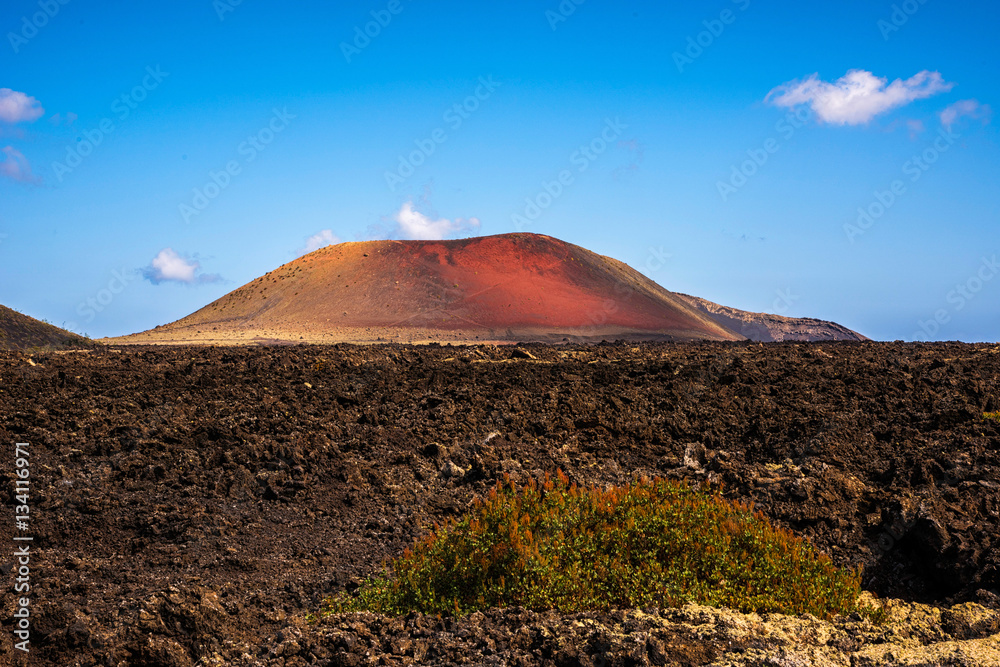 Parc national des volcans à Lanzarote