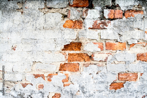 Texture of a old brick wall.