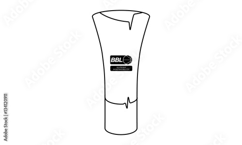 Pictogram - German Basketball League Trophy - Piktogramm Pokal Deutsche Bundesliga photo