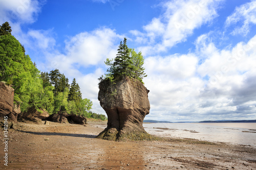 Hopewell Rocks Provincial Park, New Brunswick, Canada photo