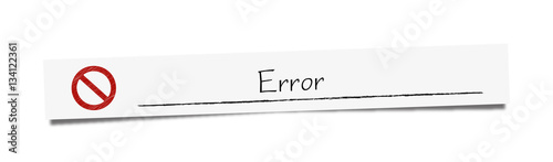 Error
