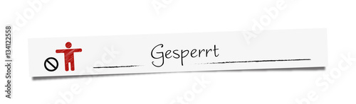 Gesperrt