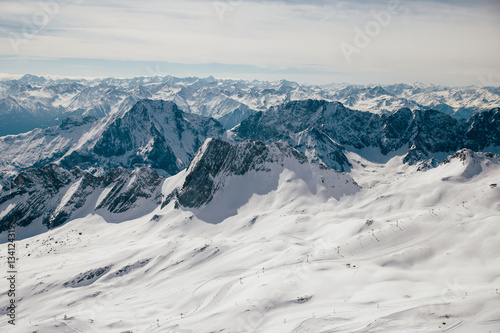 mountain germany landscape peak snow © LElik83