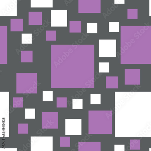 Vector seamless pattern of squares